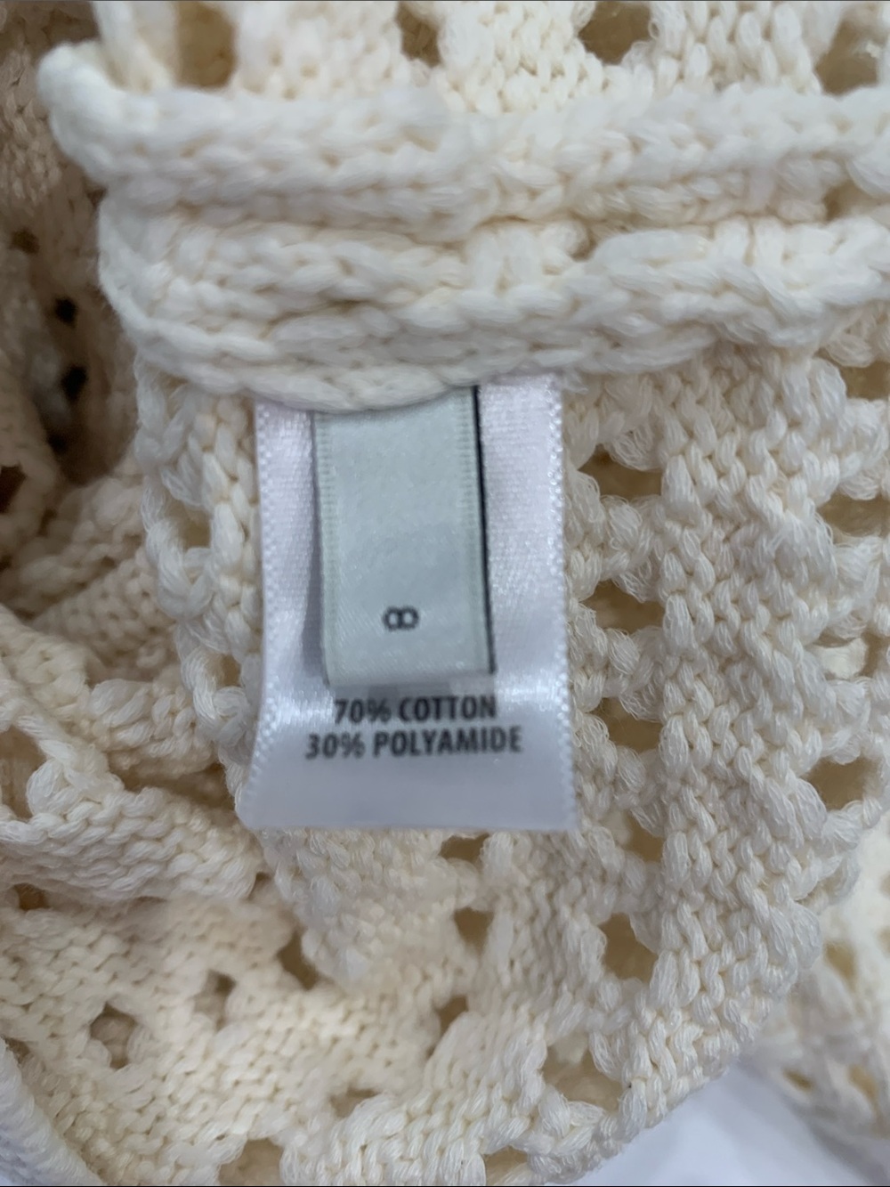 St. John Cream Openwork Crochet Set w slip. Size 8. Worn once - Picture 8 of 11